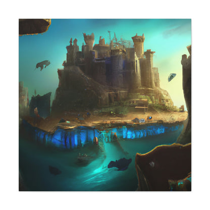 "The Hidden City Beneath the Sea" - The Alien Canva