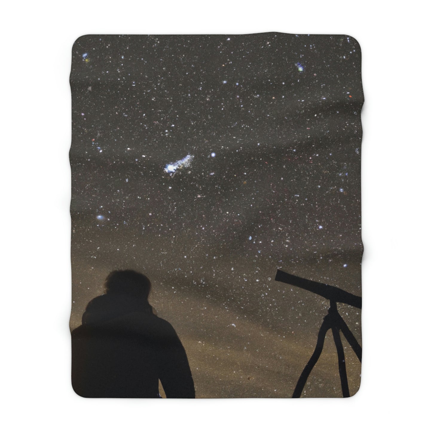 "Night of Fallen Stars" - The Alien Sherpa Fleece Blanket