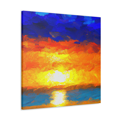 Sunrise Seascape Artist - Peter Ocean - Lienzo