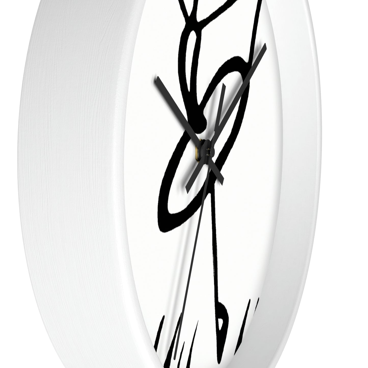 "Ballet on a Blade: A Ballerina's Spin" - El reloj de pared alienígena