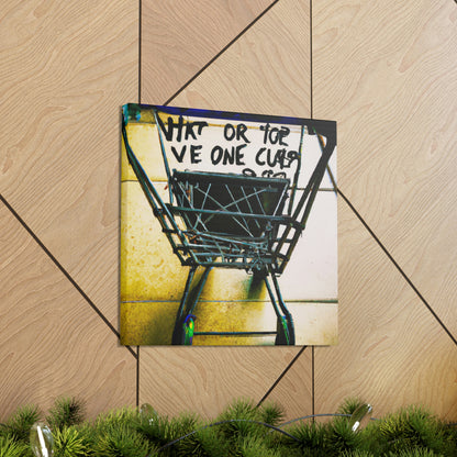 "The Shopping Cart of Hope" - The Alien Canva