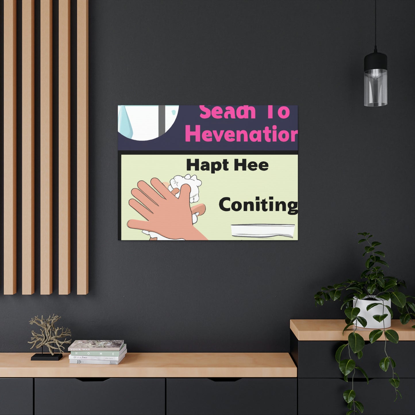 "Clean Hands, Healthy Habits: Staying Safe During a Pandemic" - Canvas