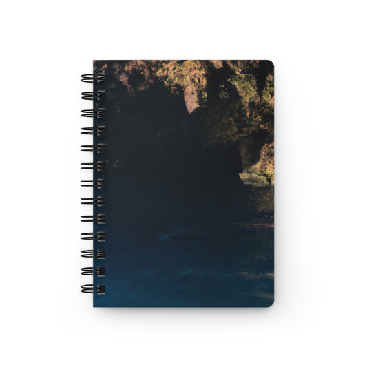 The Diving Depths of the Oceanic Cave - The Alien Spiral Bound Journal