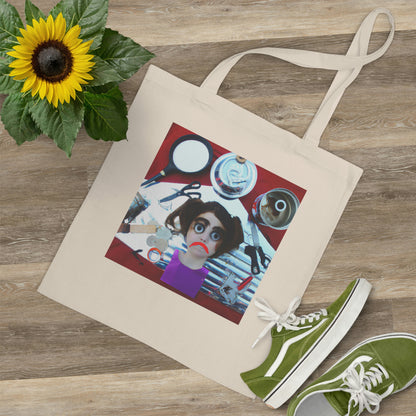 "Found Objects Self-Portrait" - The Alien Tote Bag