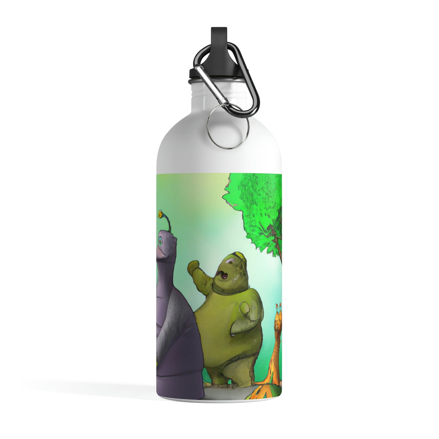 "Intergalactic Zoo Adventures" - Die Alien-Wasserflasche aus Edelstahl