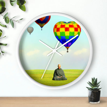 "Finding Stillness in the Sky" - The Alien Wall Clock