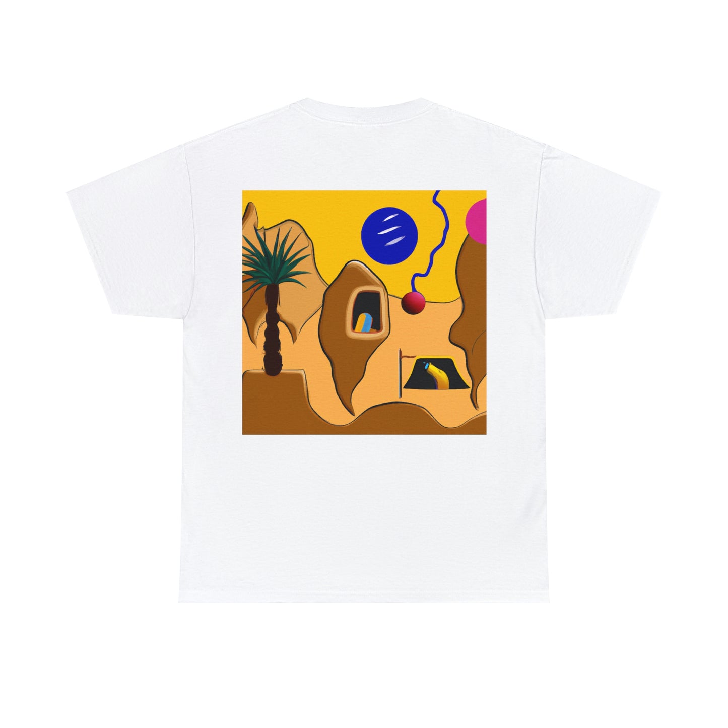 „Desert Mirage: The Forgotten Oasis“ – Das Alien-T-Shirt