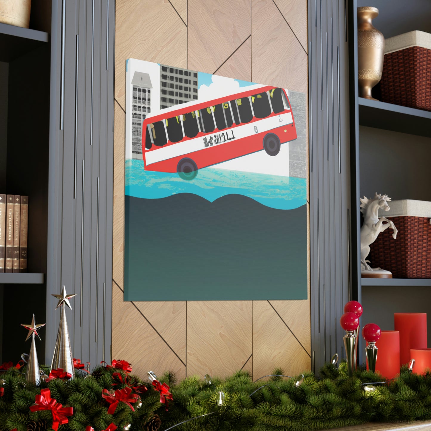 "The Great Escape: Flying the Bus Out of a Sinking City" - The Alien Canva