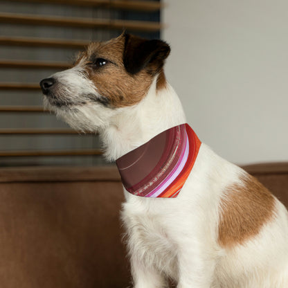 "Autumn Splendor Plates" - The Alien Pet Bandana Collar