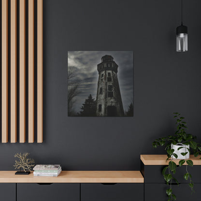 The Sinister Lighthouse - The Alien Canva