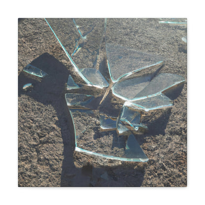 "Glimmer of Broken Glass" - The Alien Canva