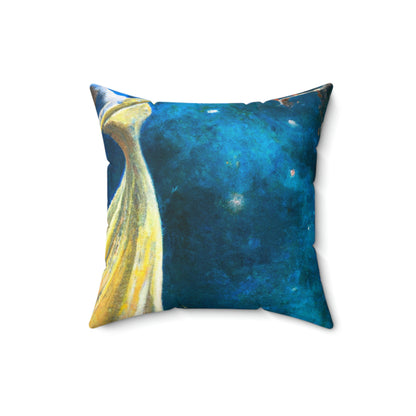 "A Starlight Ballerina" - The Alien Square Pillow