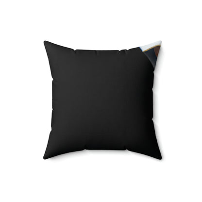 "Lost in Space" - The Alien Square Pillow