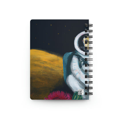 "Alone in the Dark: A Solitary Astronaut's Survival" - The Alien Spiral Bound Journal