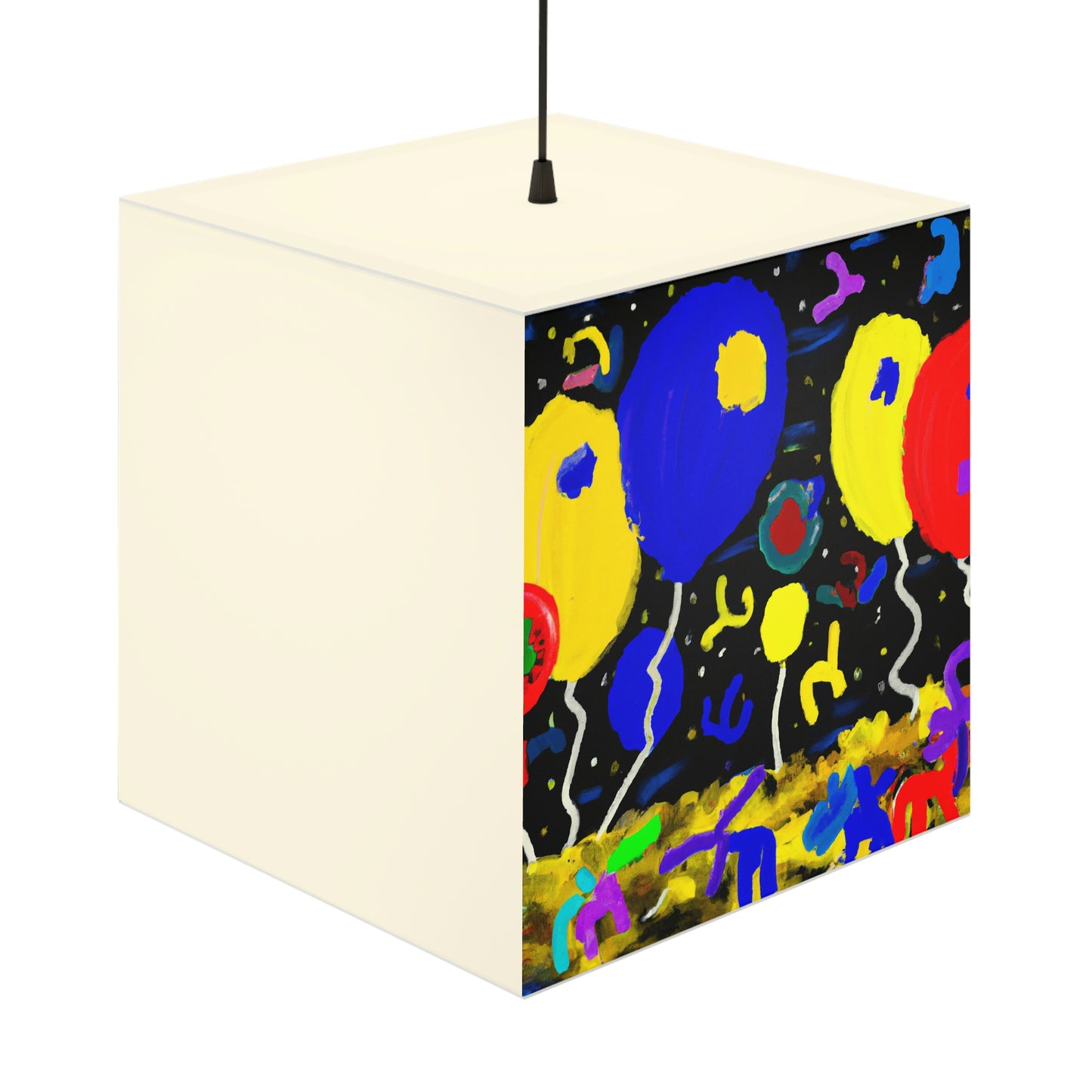 "A Starry Night Rainbow" - La lámpara Alien Light Cube