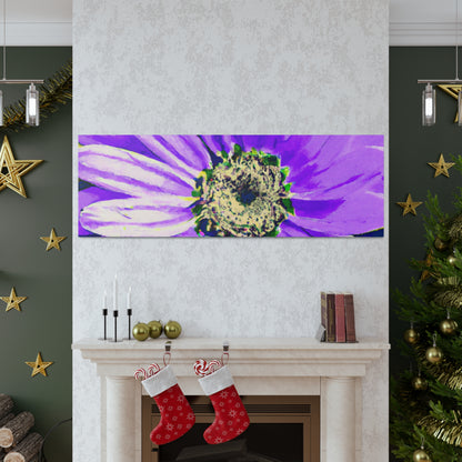 Purple Petals Popping: Create an Eye-Catching Daisy-Rose Fusion - The Alien Canva