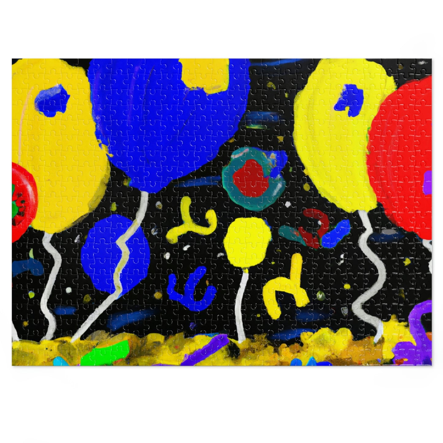 "A Starry Night Rainbow" - The Alien Jigsaw Puzzle