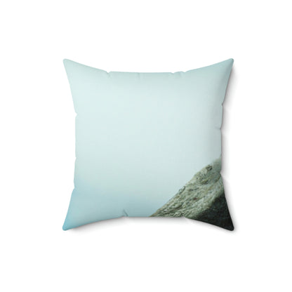 "A Wingspan Above History" - The Alien Square Pillow