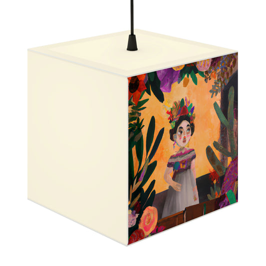 "A Child's Unexpected Enchanted Journey" - The Alien Light Cube Lamp