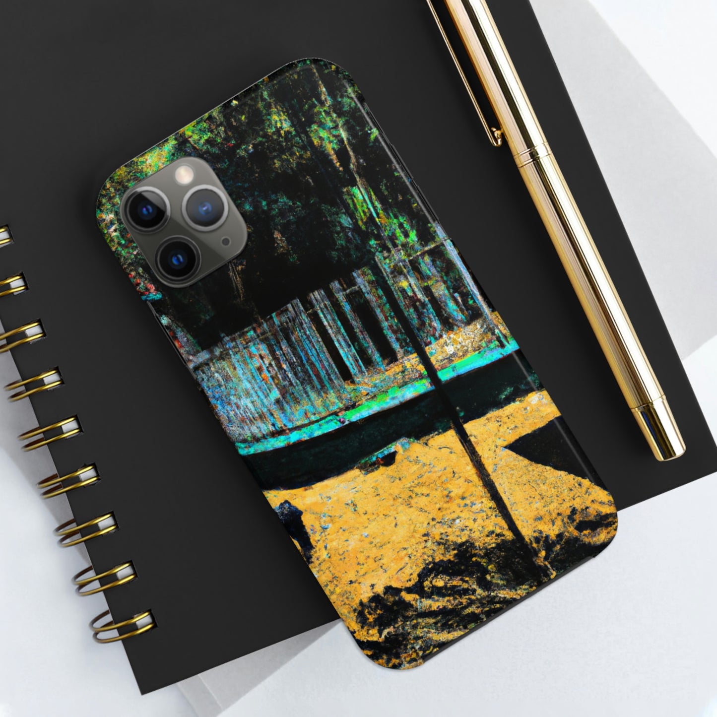 "Lost in the Shadows of Oblivion: A Journey Through the Abandoned Zoo" - The Alien Tough Phone Cases