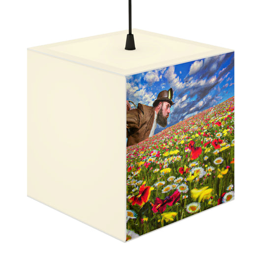 "Eine glückselige Tour durch Blumenpracht" - Die Alien Light Cube Lampe