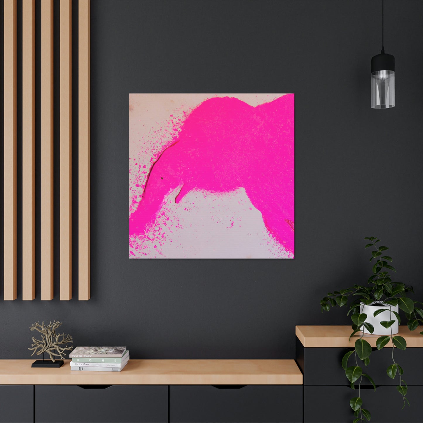 Pink Elephant Galaxies - The Alien Canva