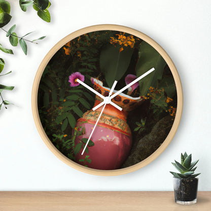 "A Garden in Ruins" - The Alien Wall Clock