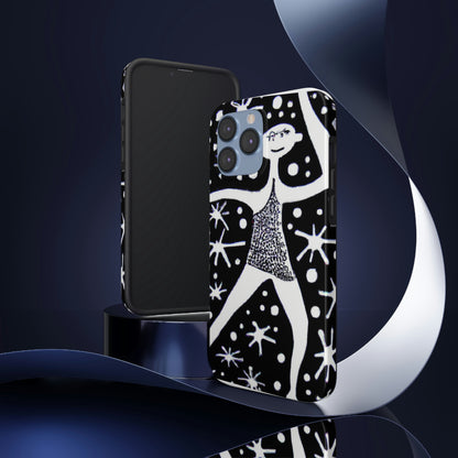 „Dancing Among the Galactic Light“ – The Alien Tough Phone Cases