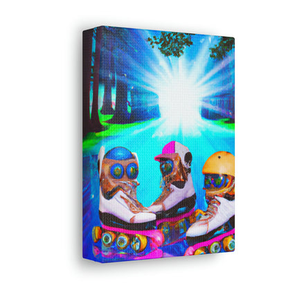 "Planet Skater: An Intergalactic Adventure" - The Alien Canva