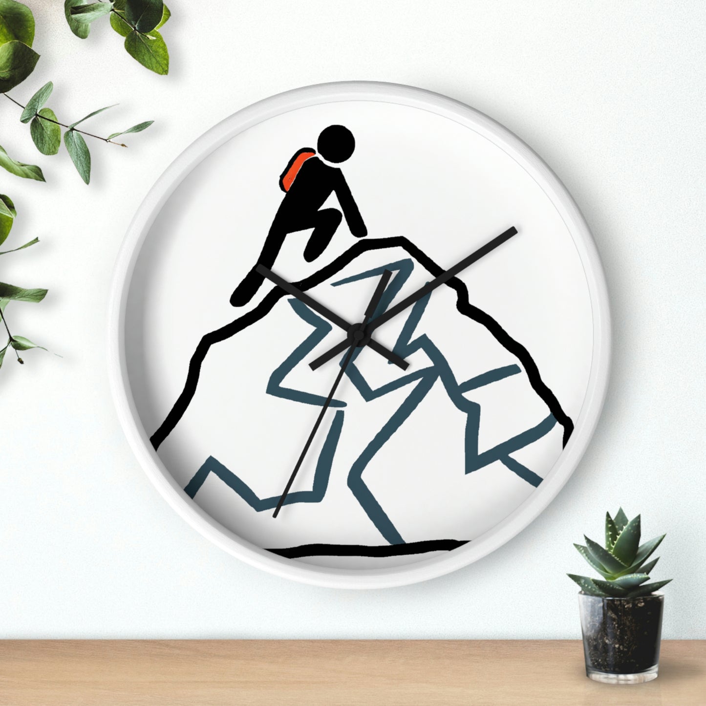 "Ascending the Summit" - El reloj de pared alienígena