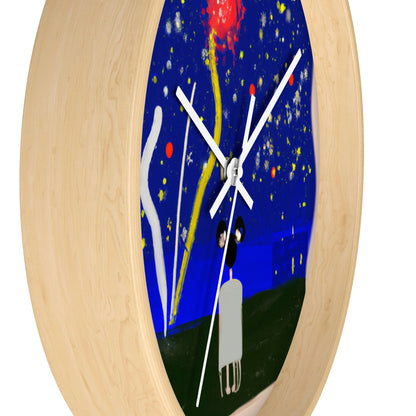 "A Spark of Solitude" - The Alien Wall Clock