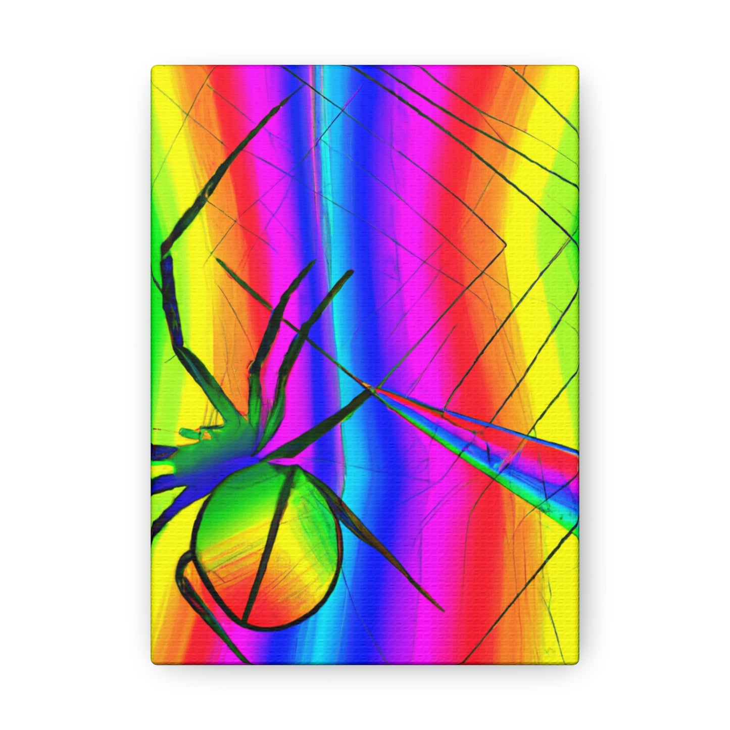 "La telaraña prismática de una hilera" - The Alien Canva