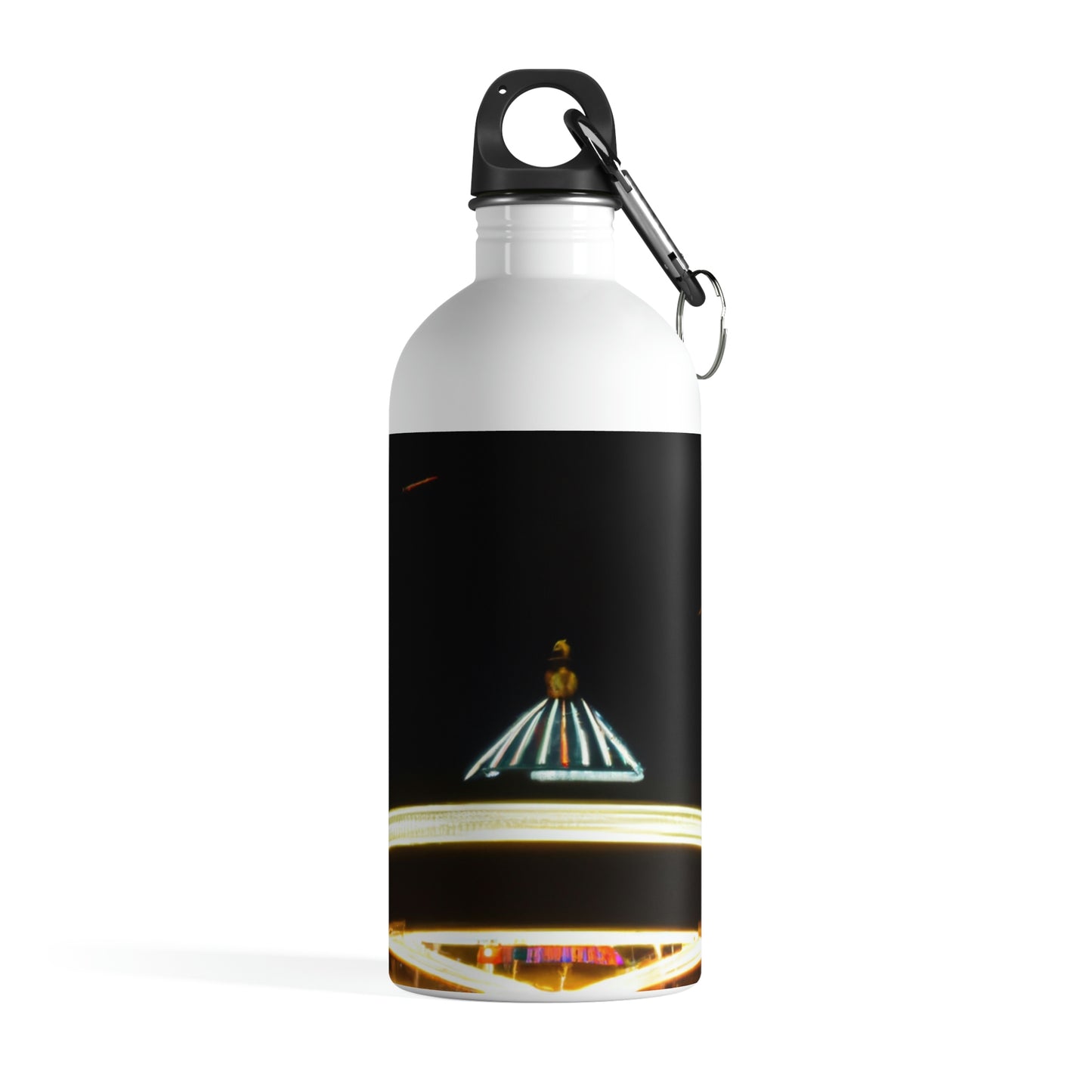 "Carousel Nights: A Glimmer of Starlight" - La botella de agua de acero inoxidable Alien