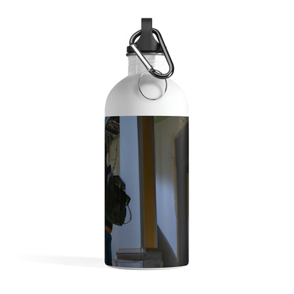 "Voyager in Peril: An Unexpected Welcome in an Abandoned Mansion" - The Alien Stainless Steel Water Bottle