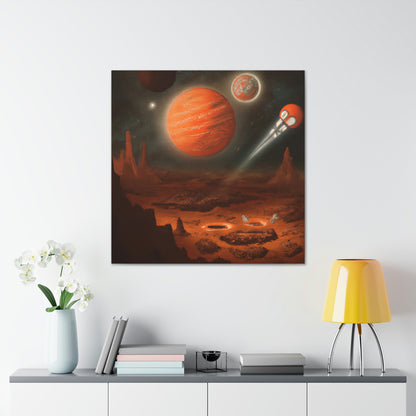 "Alien Planet Expedition: Mapping the Unknown" - The Alien Canva