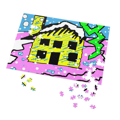 "Desolate Winter Dwelling" - The Alien Jigsaw Puzzle