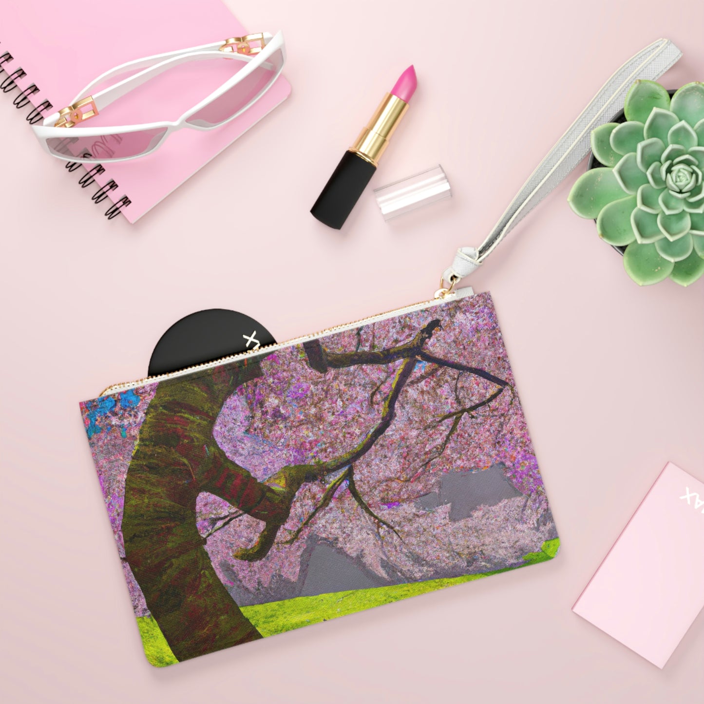 "A Moment of Calm Beneath the Cherry Blossoms" - The Alien Clutch Bag