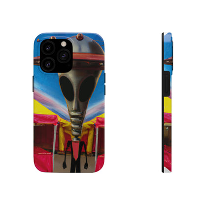 "Fair Invaders: A Cosmic Crash Course" - Die Alien Tough Phone Cases