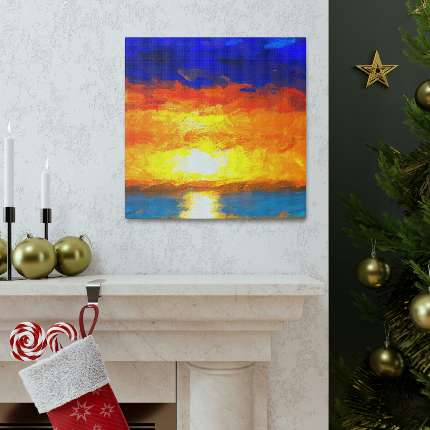 Sunrise Seascape Artist - Peter Ocean - Canvas