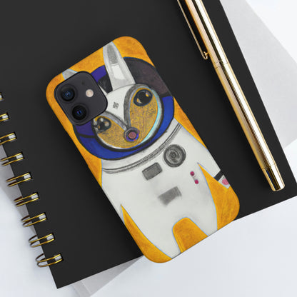 "Hopping to the Moon: Die weltraumgebundenen Abenteuer eines schelmischen Kaninchens". - Die Alien Tough Phone Cases