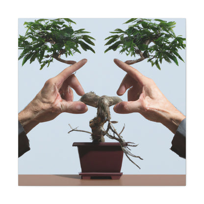 Bonsai Balance - Alex Art - Canvas