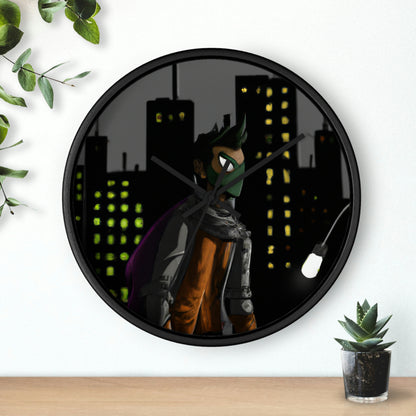 "Stranded in Mystery City" - The Alien Wall Clock