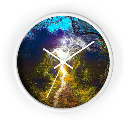 "A Beam of Light on a Forgotten Path" - The Alien Wall Clock