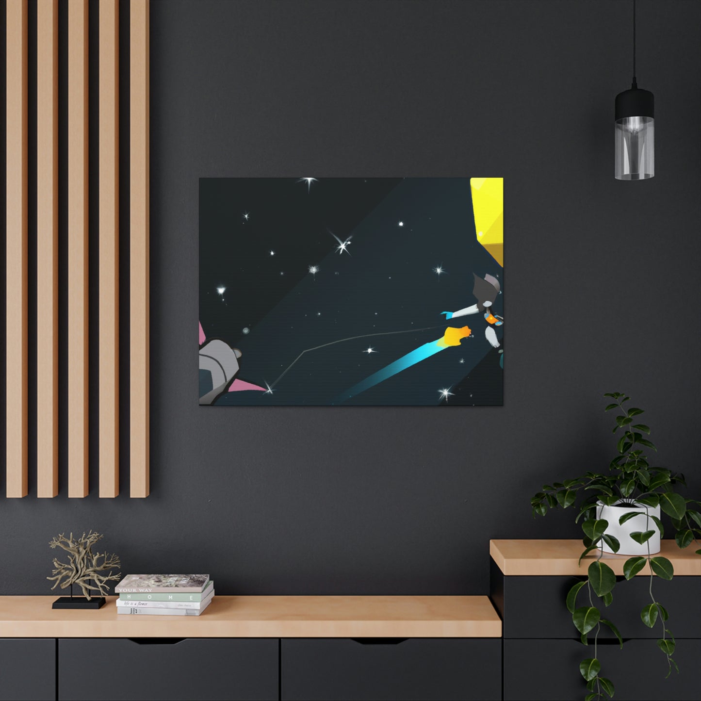 "Space Strangers Unite" - The Alien Canva