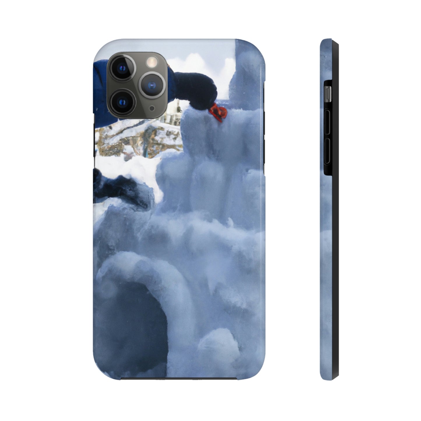 Magisches Winterwunderland - Die Alien Tough Phone Cases