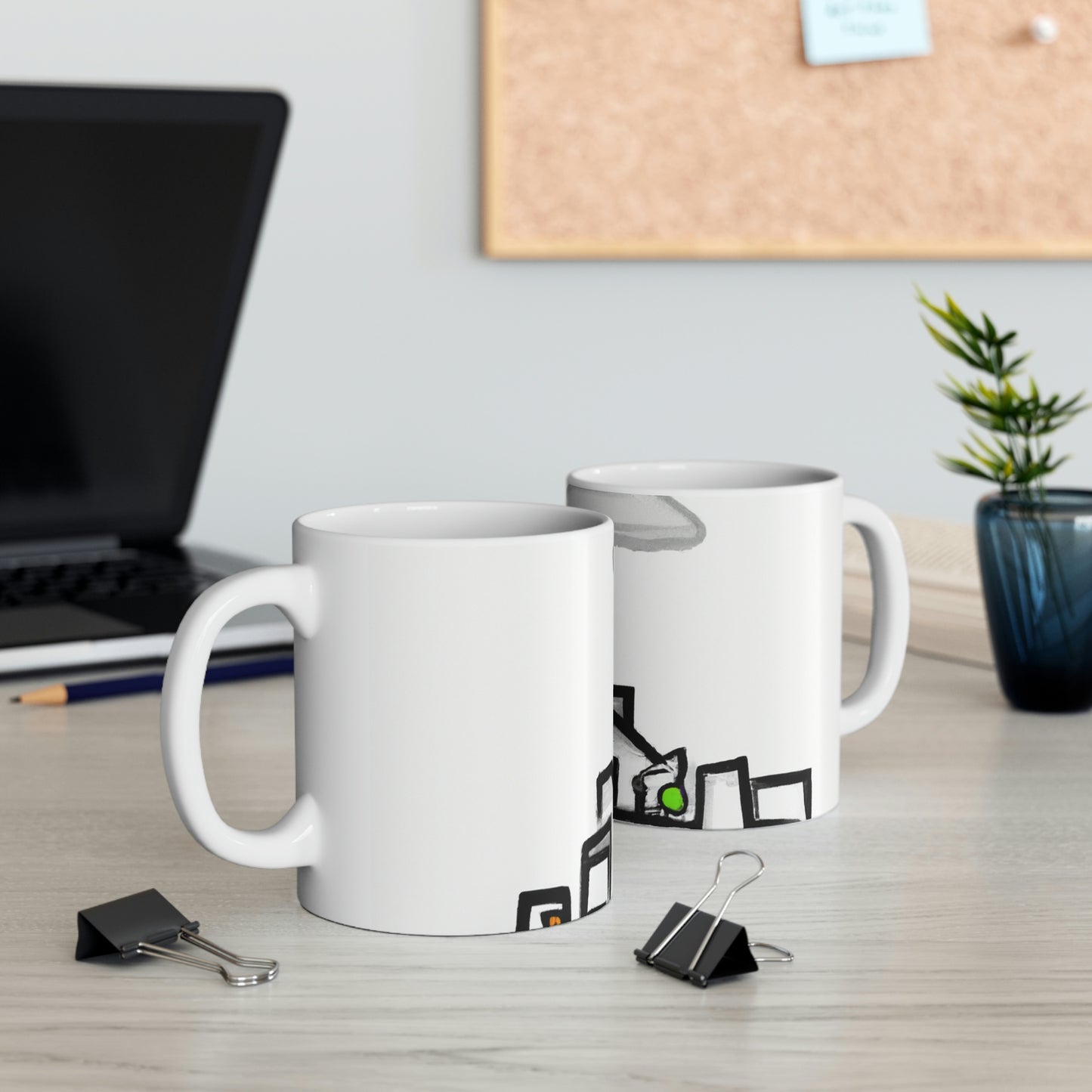 The City In The Mist - The Alien Ceramic Mug 11 oz