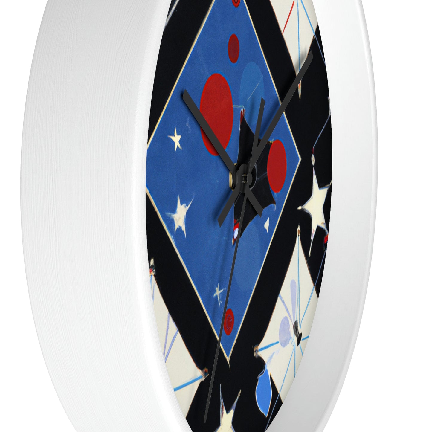 "Kites Illuminating the Starry Sky" - Die Alien-Wanduhr