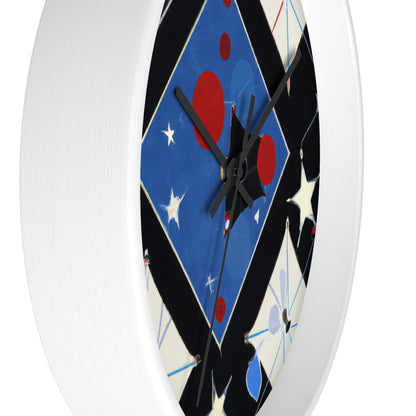 "Kites Illuminating the Starry Sky" - Die Alien-Wanduhr