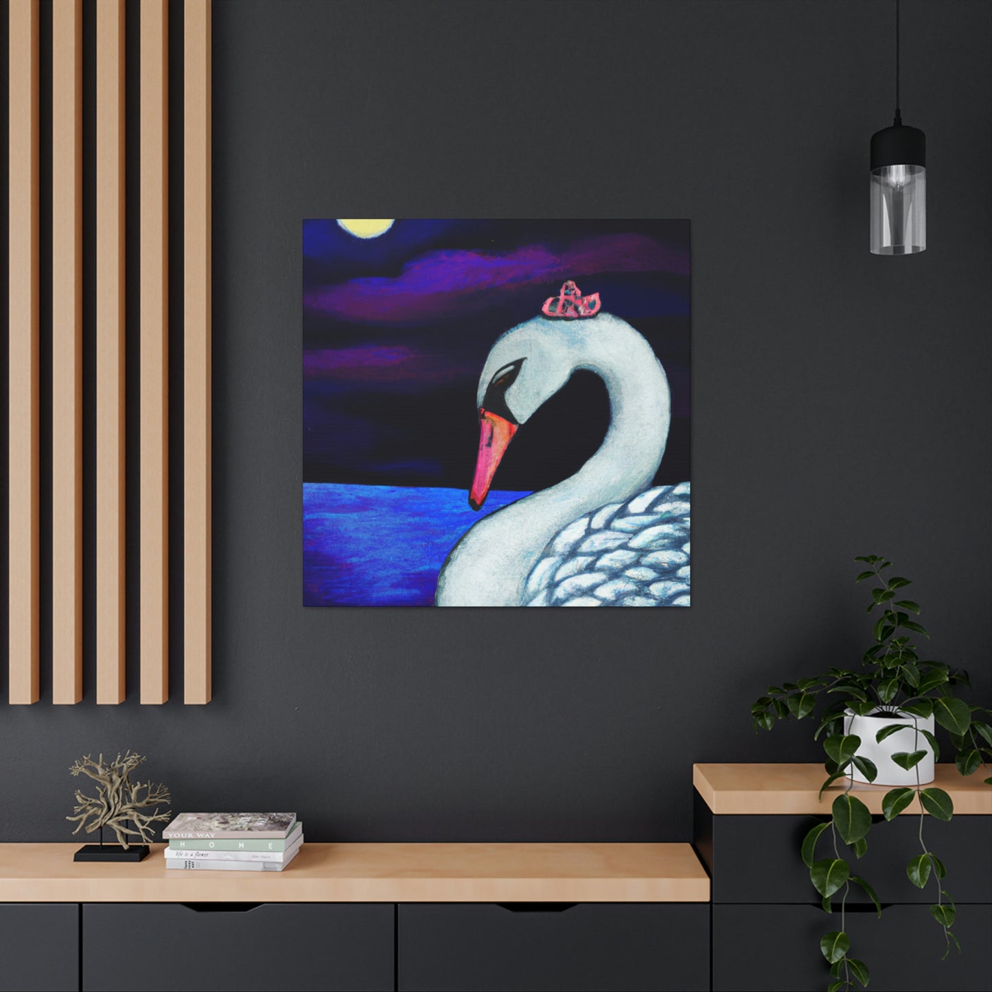 "A Swan's Lament: The Widwed Heavens" - The Alien Canva