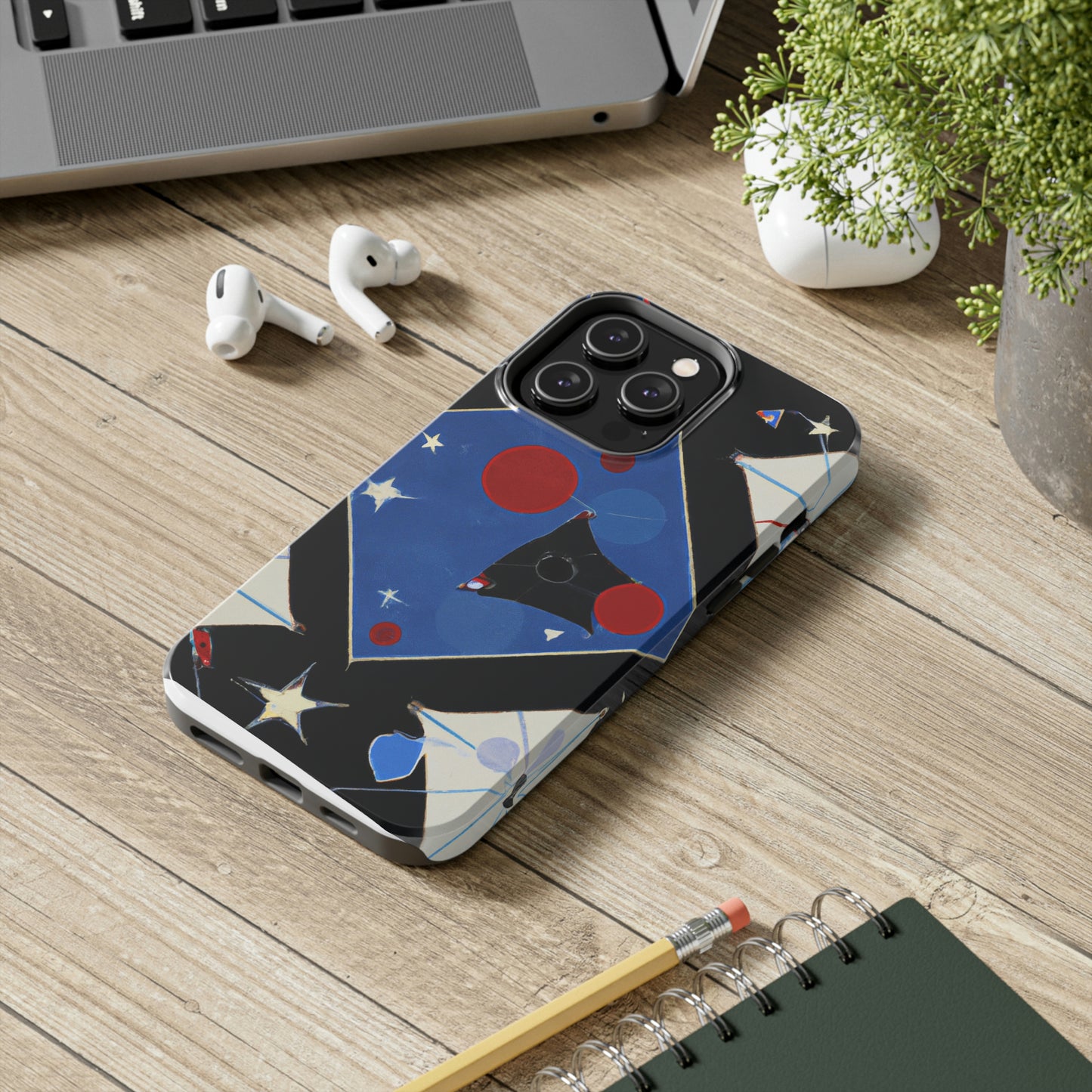 "Kites Illuminating the Starry Sky" - Die Alien Tough Phone Cases